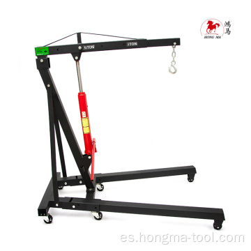 Tipo de servicio pesado Hidráulica plegable Crane de taller